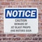 Signmission Safety Culture Sign, 18 in Width, Plastic, Rectangle OS-2PACK-NS-P-1218-L-10458 - alternate 6